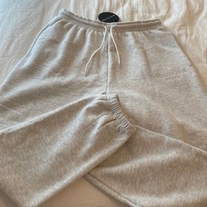 White Fox Boutique Light Grey Sweatpants